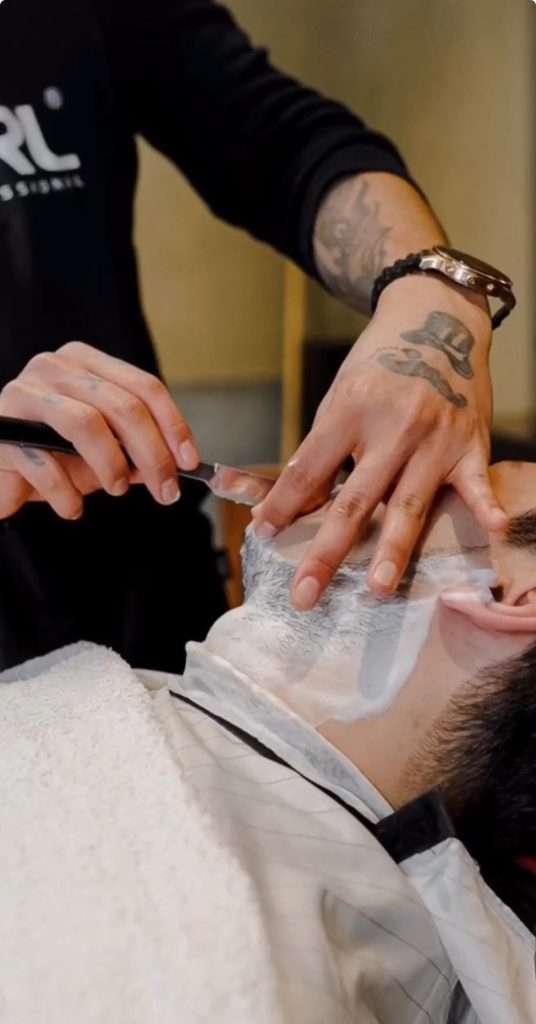 Barbershop rakning